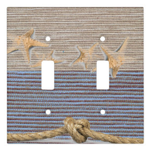 Nautical Beach Light Switch Cover