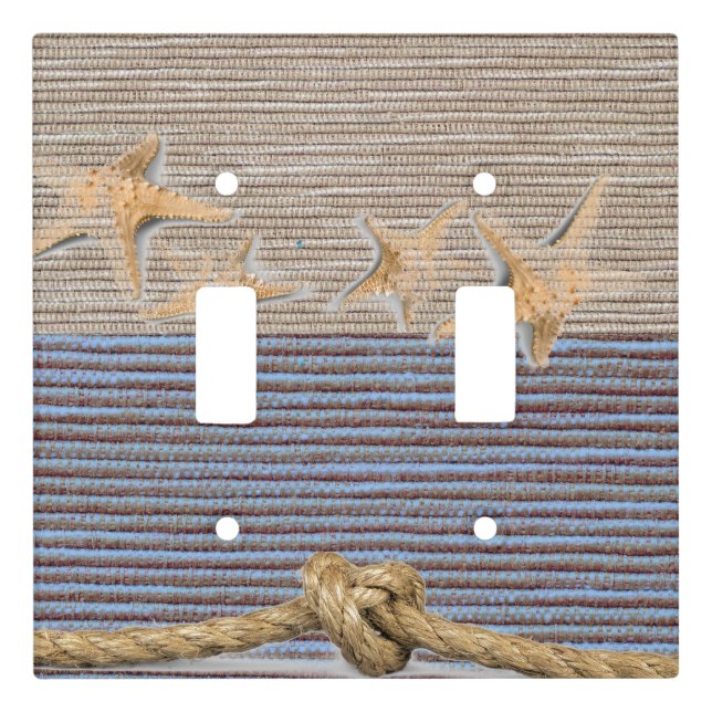 Nautical Beach Light Switch Cover (Front)