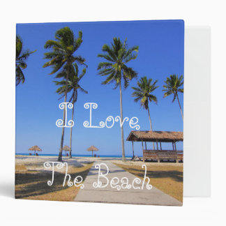 Nautical Beach Sea Foam Destiny's Destiny 3 Ring Binder