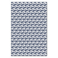 Navy Blue and White Anchors Nautical Pattern Tissue Paper