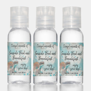 Nautical Beach Sea Turtle Business Promotional Hand Sanitizer