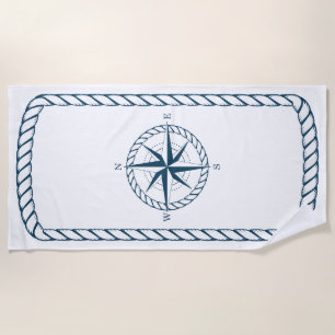 Nautical Beach Towel
