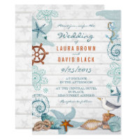 Nautical Beach | Wedding Invitation