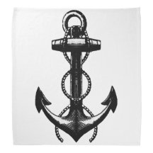 Nautical Black Anchor