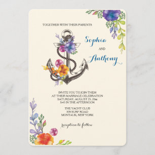 Nautical Bliss Invitation