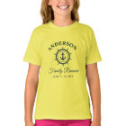 Nautical Blue Anchor Helm Family Reunion Girl's