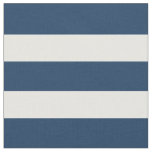 Nautical Blue and White 1 Inch Striped Fabric