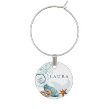 Nautical blue Beach and shells Wedding