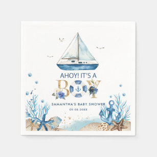 Mesafina Brand Paper Cocktail Napkins 20 count SAILBOAT Theme 3 ply Mesafina Brand Paper Cocktail Napkins 20 count SAILBOAT Theme 3 ply