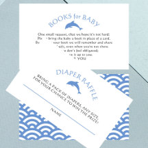 Nautical Blue Books For Baby Shower