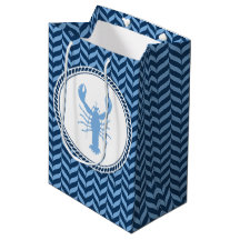 Nautical Blue Lobster coastal