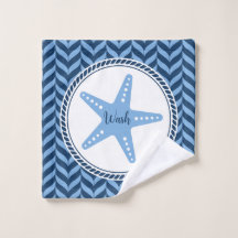 Nautical Blue Starfish coastal