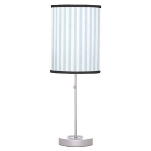 Nautical Blue Stripe Coastal Table Lamp