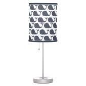 Nautical Blue Whales Table Lamp (Right)