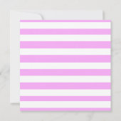 Nautical Blush Pink Anchor It's a Girl Baby Shower Invitation (Back)