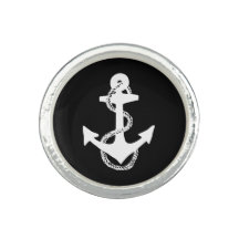 nautical BOAT ANCHOR + ROPE |