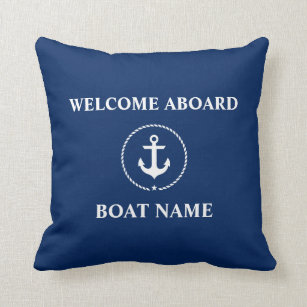 anchor throw pillows