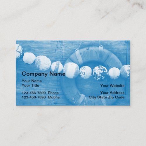 Nautical Boating Business Cards