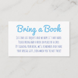 Nautical Books For Baby Enclosure Card