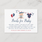 Nautical Boy Baby Shower Book Request