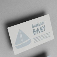 Nautical Boy Baby Shower Books for Baby