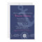 Nautical Bridal Shower Invitation, Pink and Navy