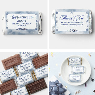 Nautical Bridal Shower Love Is Sweet Sea Wedding Hershey's Miniatures