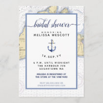 Nautical Bridal Shower | Martha's Vineyard Invitation