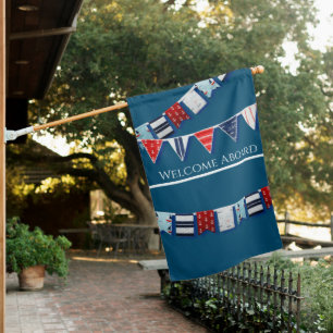 Nautical Bunting House Flag