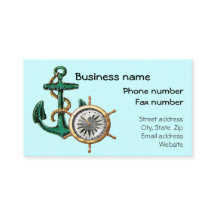 Nautical Business Card Template