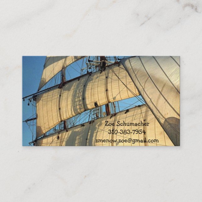 Nautical -Business Cards (Front)