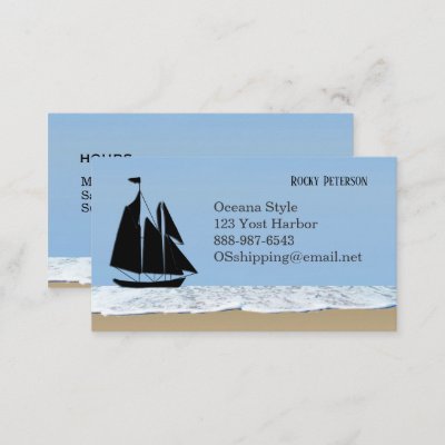 Nautical Business Cards