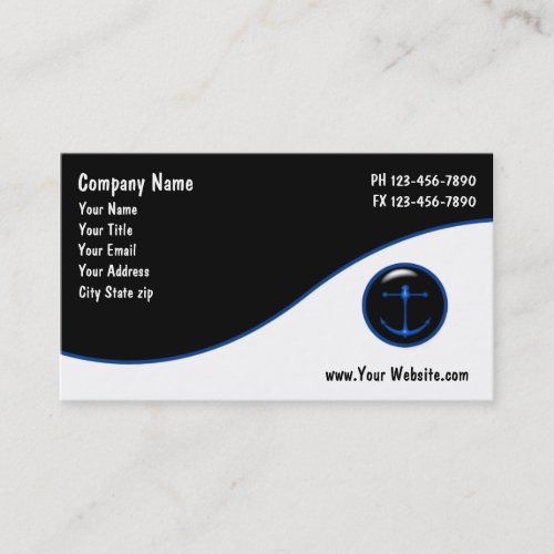 Nautical Business Cards