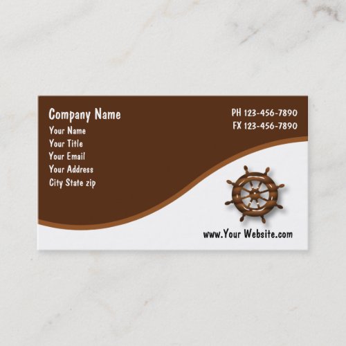 Nautical Business Cards