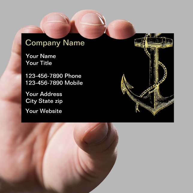Nautical Business Cards (Creator Uploaded)