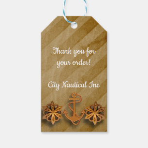Nautical Business or Personal Template: Favor or Gift Tags