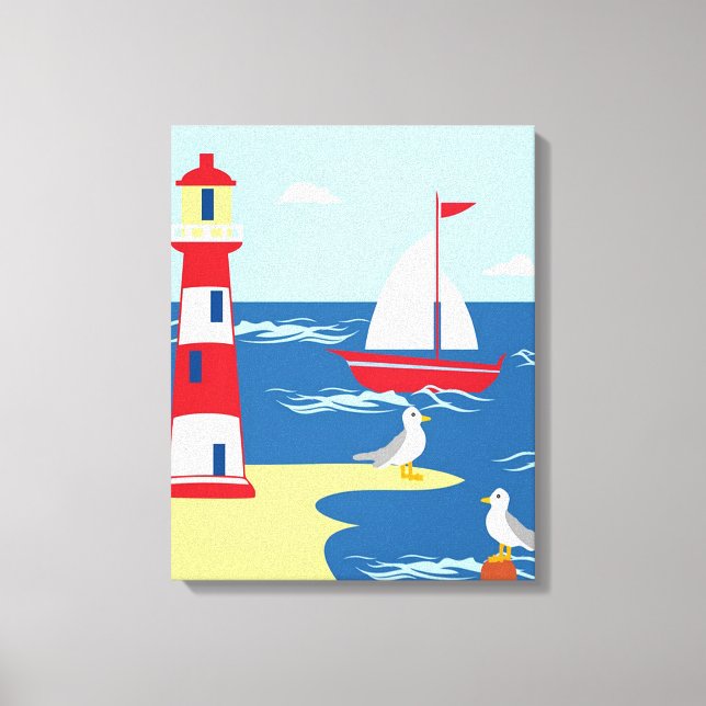 Nautical Canvas Print (Front)