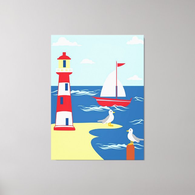Nautical Canvas Print (Front)