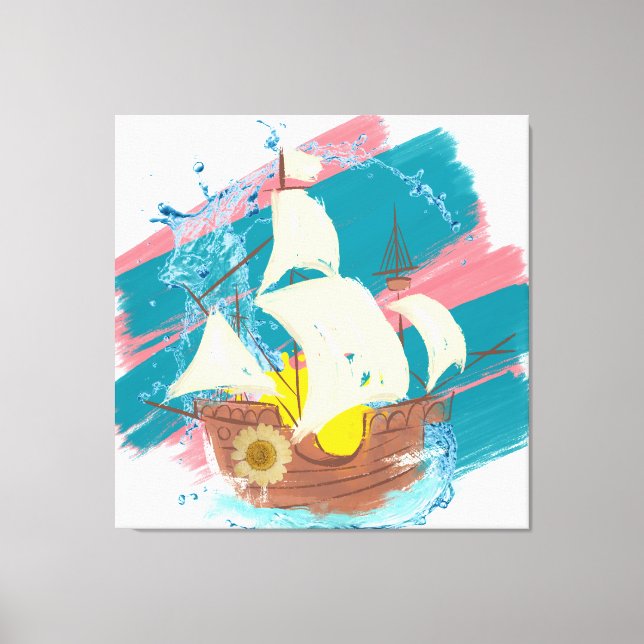 nautical canvas print (Front)