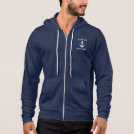 Nautical Captain Boat Name Anchor Blue Hoodie Nautical Captain Boat Name Anchor Blue Hoodie