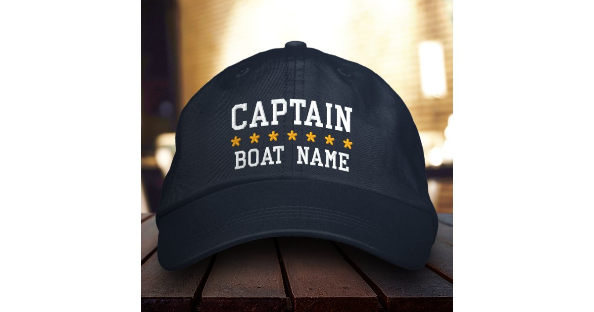 Captians Hat Mens Hats Sailing Gifts Boating Gifts Sail Boat Gift