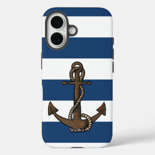Nautical iPhone 16 case