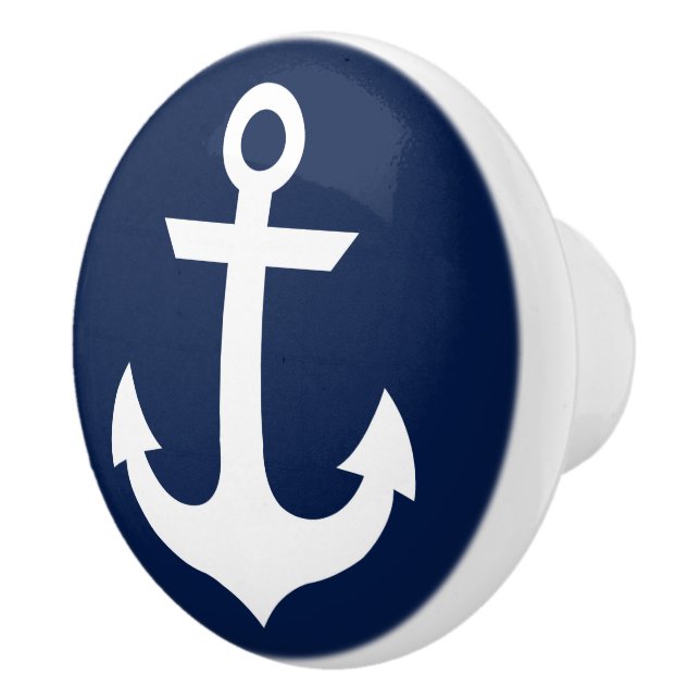 Nautical Ceramic Knob (Right)