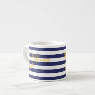 Nautical Chic Espresso Mug