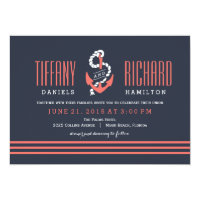 Nautical Chic Wedding Invitations