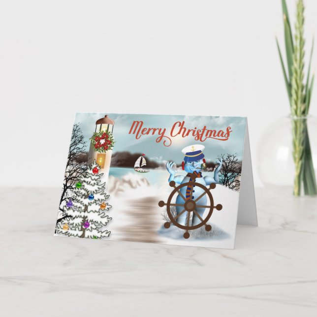 Nautical Christmas Card (Front)