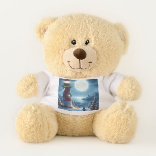 Nautical Christmas lighthouse Teddy Bear