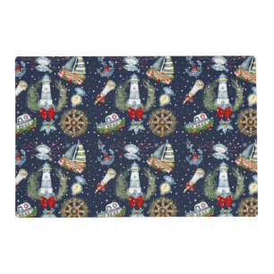 Nautical Christmas Placemat