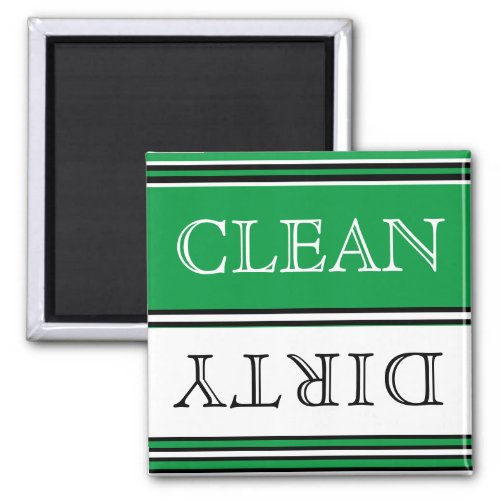 Nautical Clean Dirty Dishwasher Dirty Clean Clean  Magnet