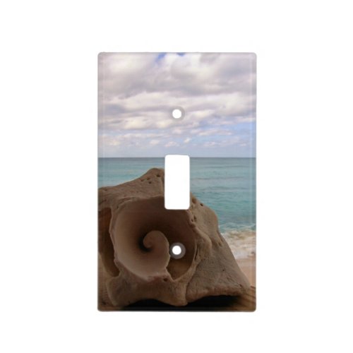 Nautical Coastal Beach Seashell Switchplate Cover